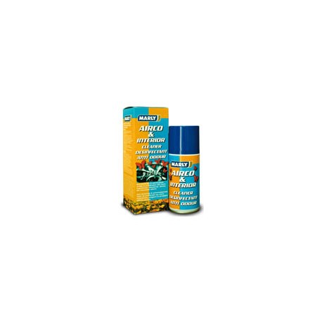 MARLY AIRCO & HABITACLE NETTOYANT DESINFECTANT ET ANTI ODEURS 150ml