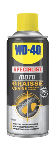 Graisse Chaîne Moto Conditions Humides WD-40 SPECIALIST
