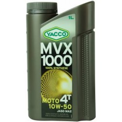 HUILE MOTEUR YACCO MVX 1000 4T 10W50