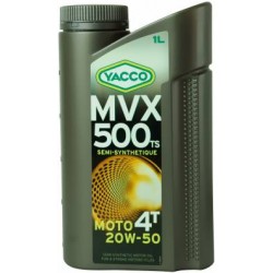 HUILE MOTEUR YACCO MVX 500 TS 4T 20W50