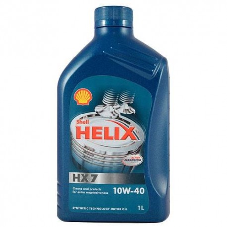 HUILE MOTEUR  SHELL HELIX HX7 5W40 (1L)