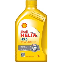 HUILE MOTEUR SHELL HELIX HX5 15W40